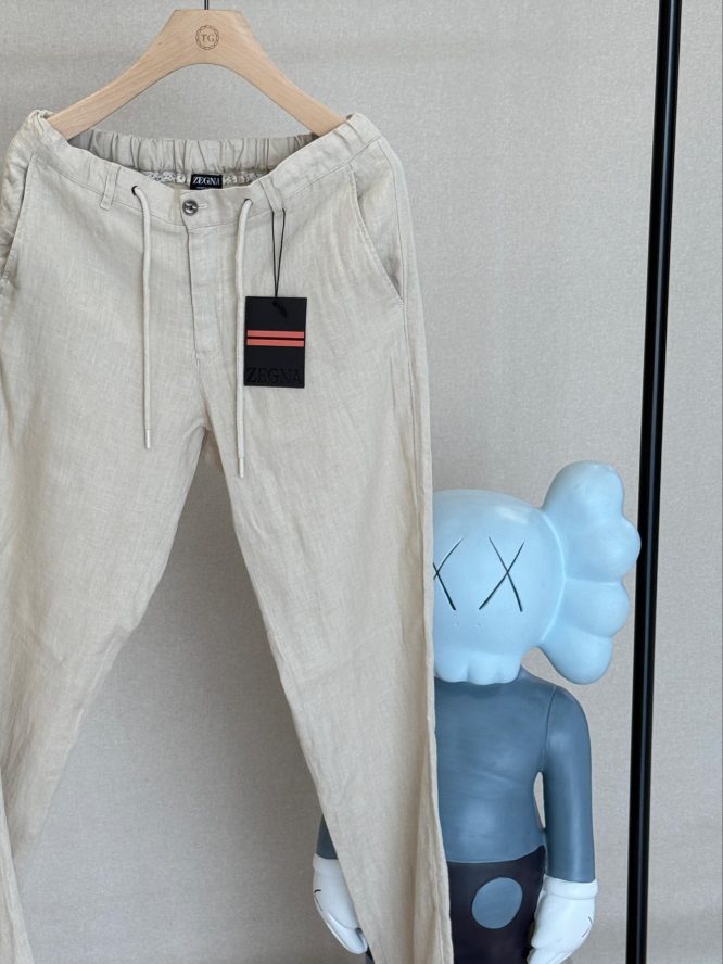 ZEGNA-LINEN-PANTS-MEN