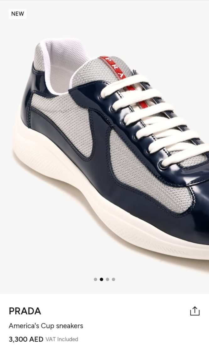 PRADA-AMERICA'S CUP-SNEAKERS-MEN