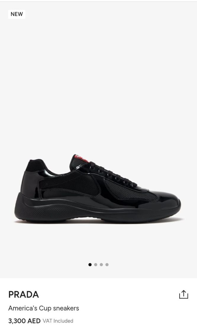 PRADA-AMERICA'S CUP-SNEAKERS-MEN