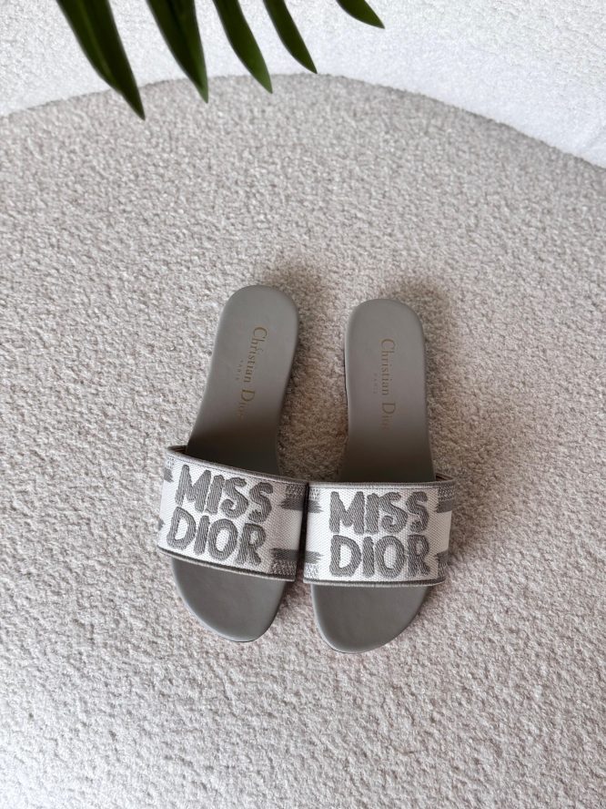 Dior Women's Slipper | Flat Slide Sandals