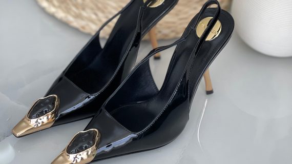 YSL-SLINGBACK PUMPS-HEELS-WOMEN