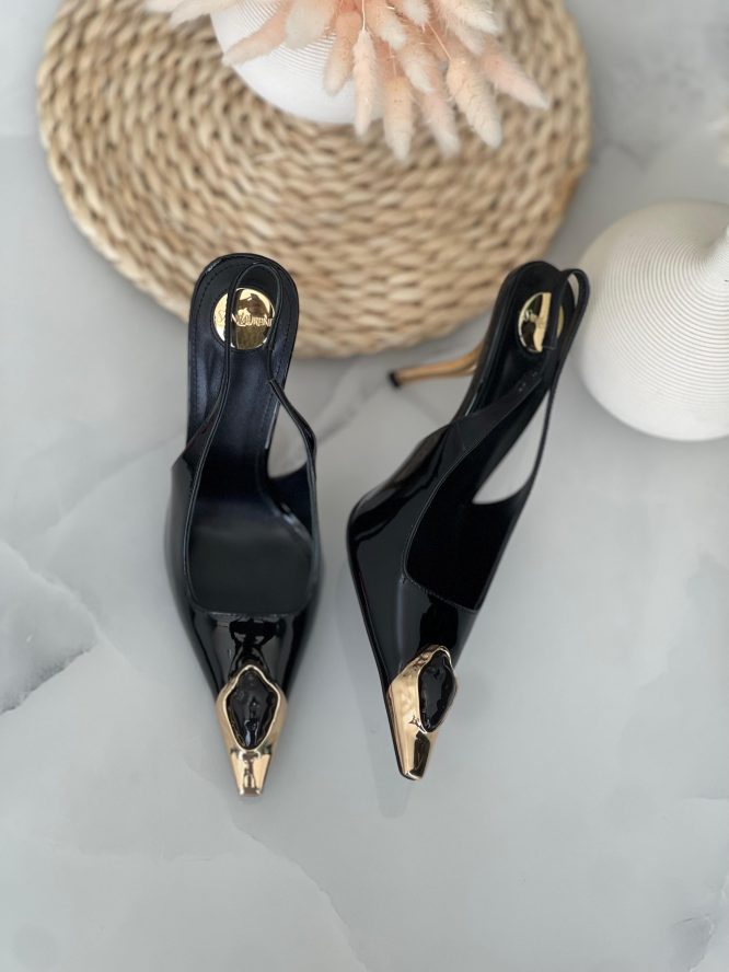 YSL-SLINGBACK PUMPS-HEELS-WOMEN