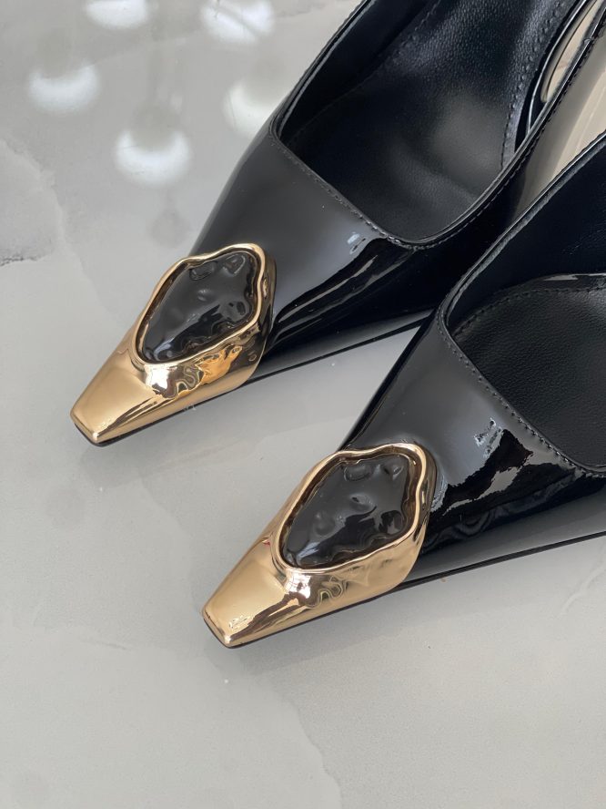 YSL-SLINGBACK PUMPS-HEELS-WOMEN