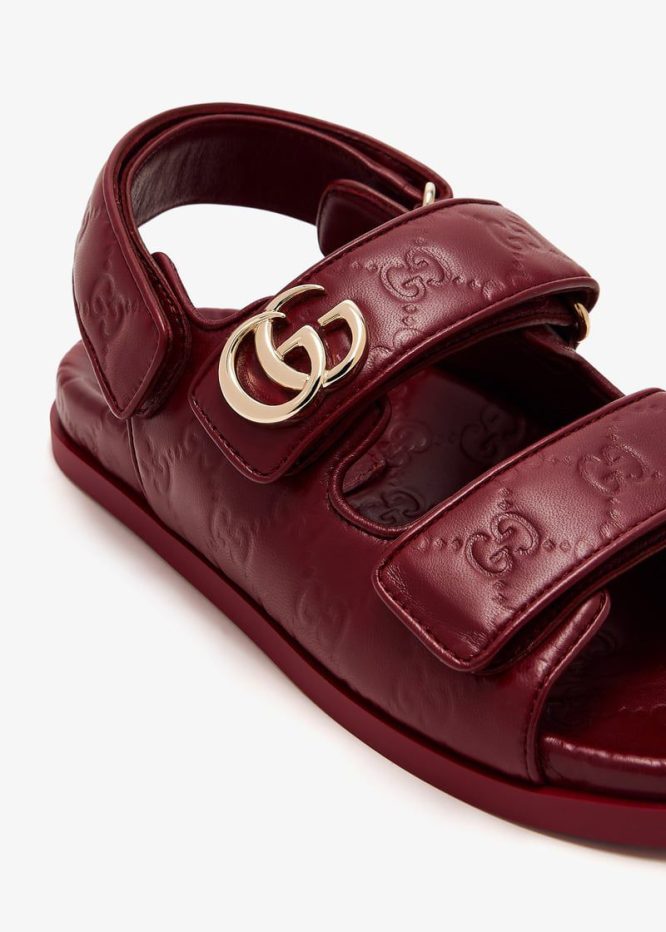 Gucci Marmont Double Sandals  For Women