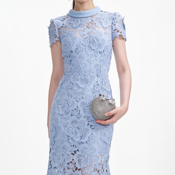 SELF-PORTRAIT LONG DRESS