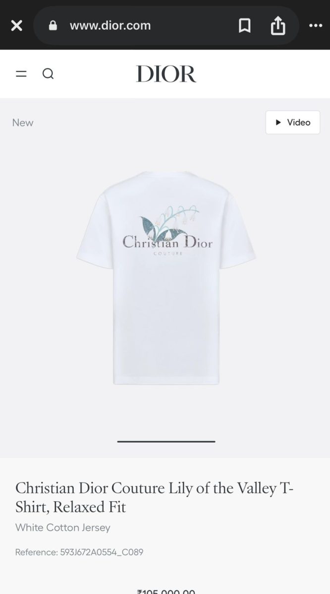 DIOR  T-SHIRT