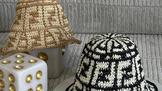FENDI-RAFFIA-BUCKET-HAT-WOMEN