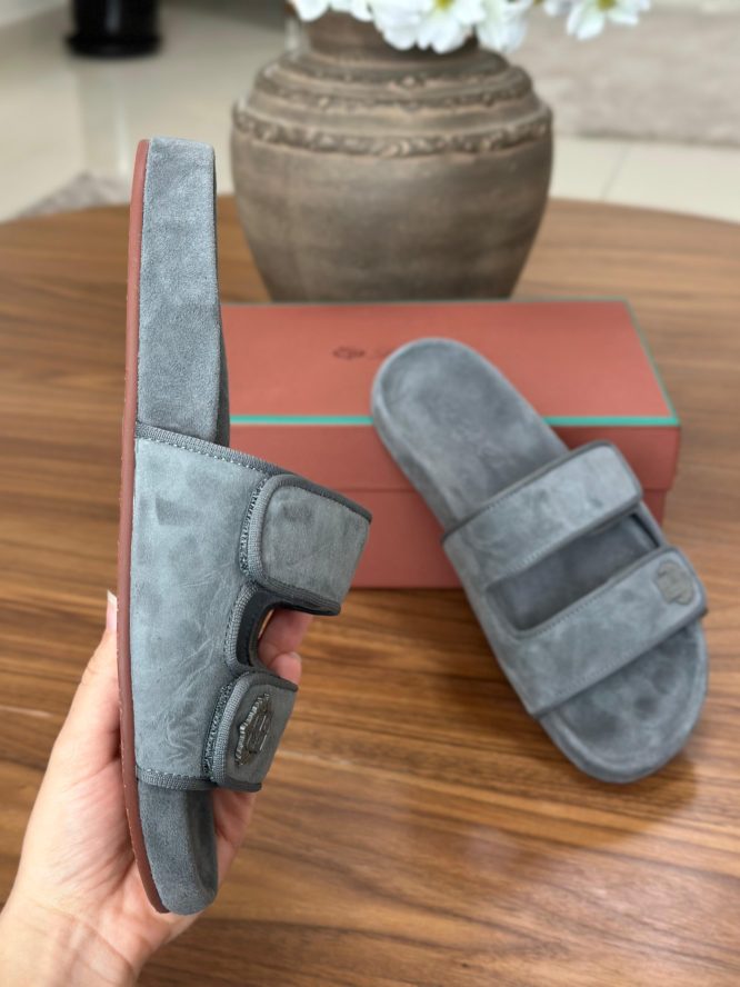 LORO PIANA-SUEDE-SANDALS-WOMEN