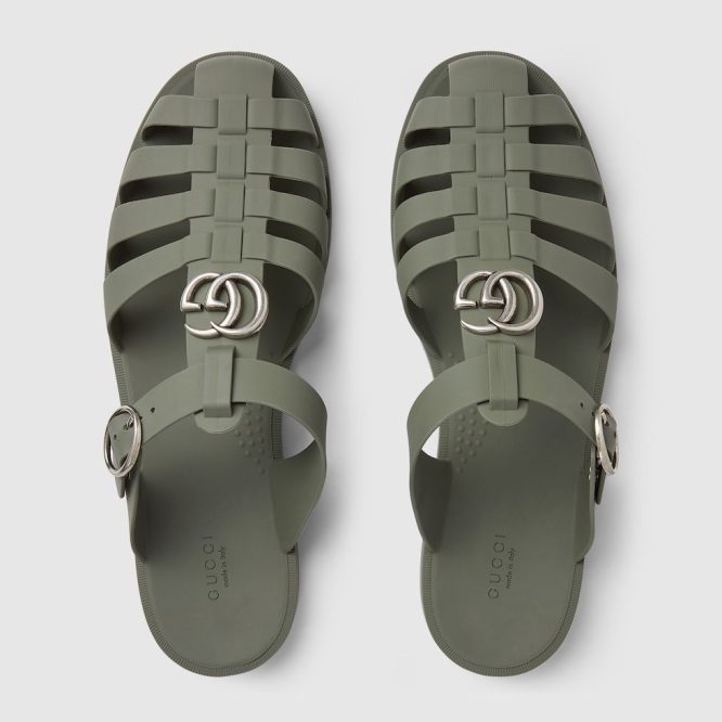 GUCCI-DOUBLE G-MULE-SANDAL-MEN
