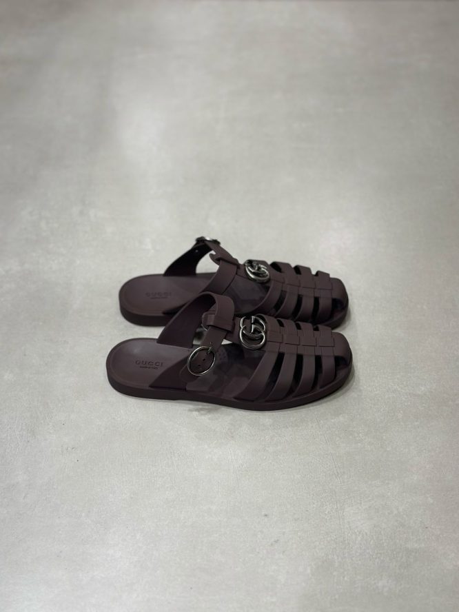 GUCCI-DOUBLE G-MULE-SANDAL-MEN