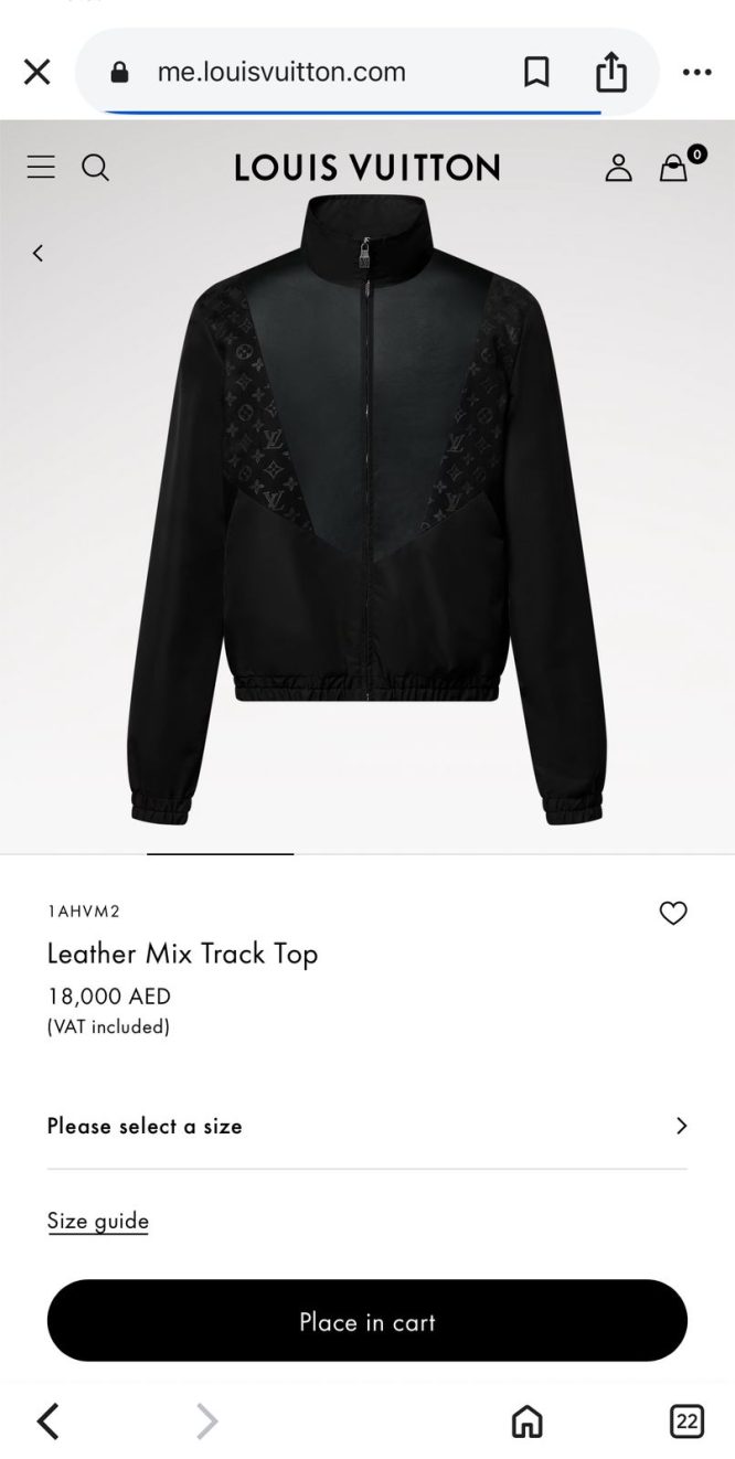 LOUIS VUITTON-JACKET-MEN