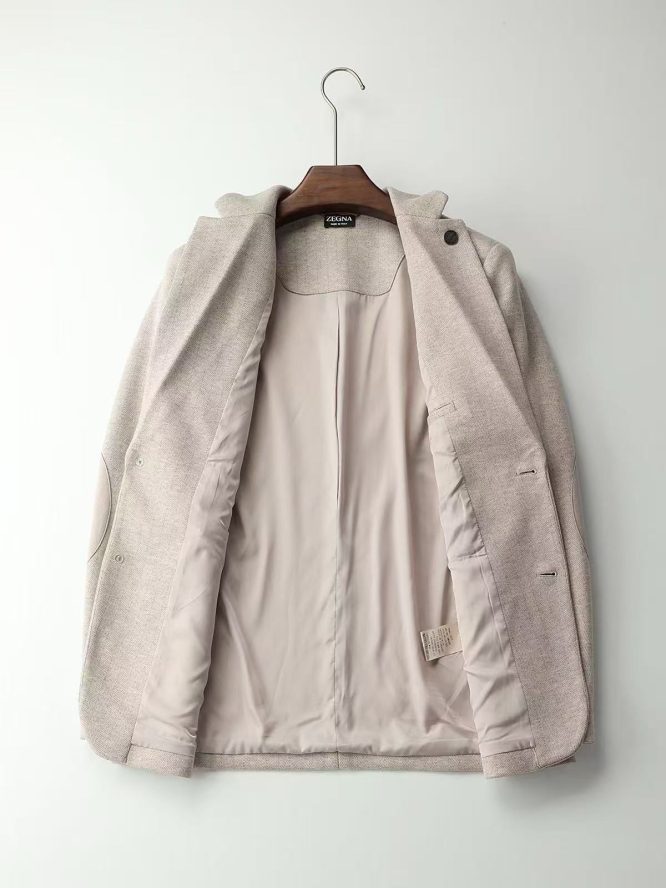 ZEGNA- DOUBLE BREASTED BLAZER-MEN