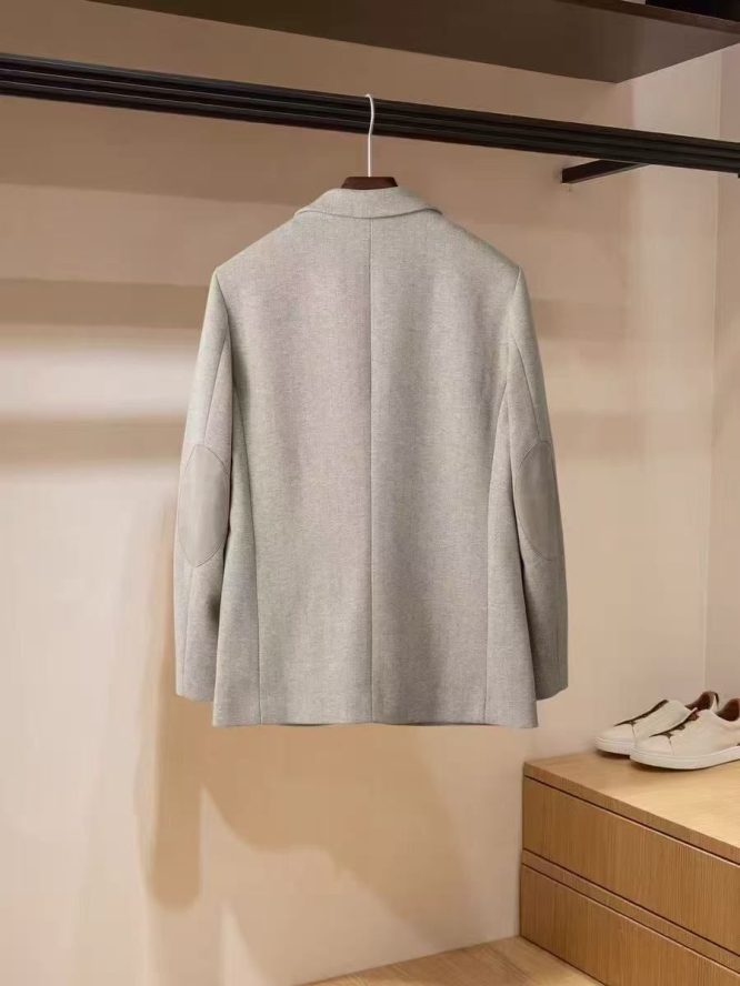 ZEGNA- DOUBLE BREASTED BLAZER-MEN