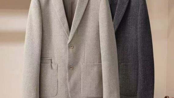 ZEGNA- DOUBLE BREASTED BLAZER-MEN