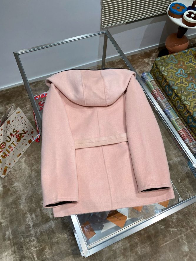 LOUIS VUITTON- LADYS CASHMERE-DOUBLE SIDE-JACKET