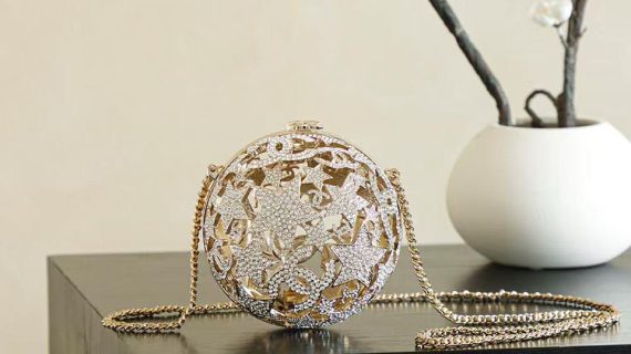 CHANEL- SPHERICAL HARD EVENING- BAGS