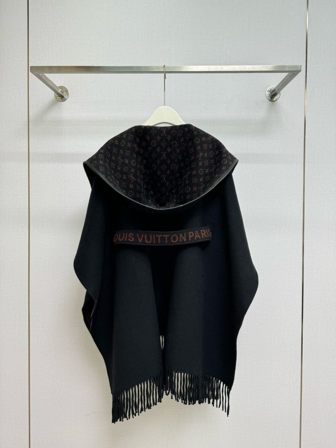 LOUIS VUITTON- LADYS CASHMERE- LONG-FREE SIZE