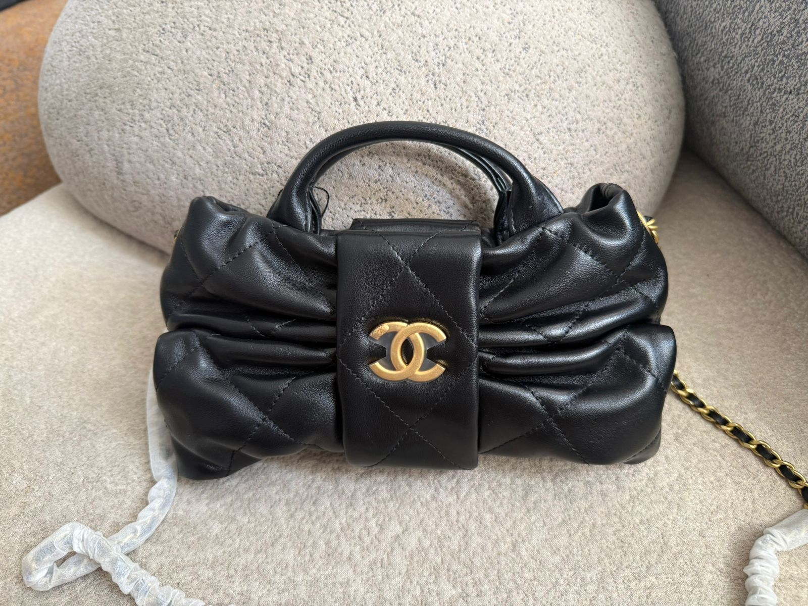 CHANEL-MINI BOW- BAG