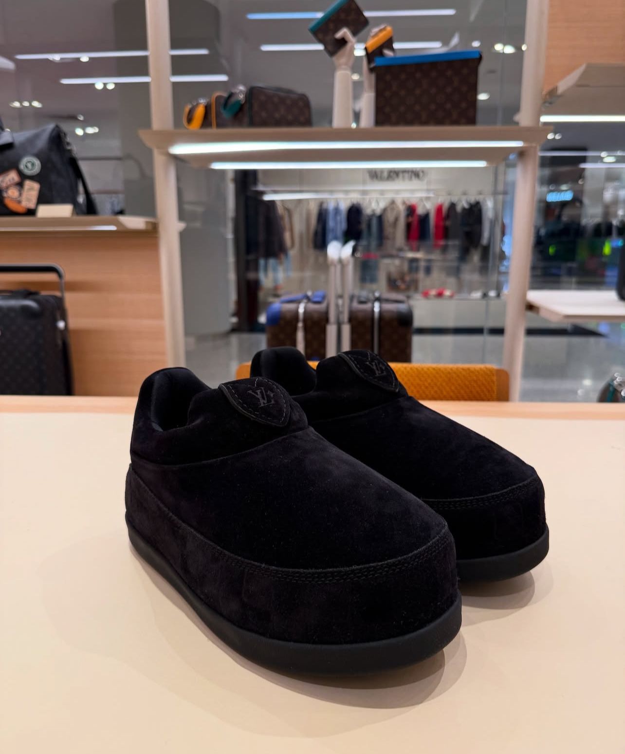 LOUIS VUITTON- YETI SLIP-ON SNEAKERS-MEN