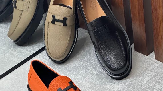 HERMES-CLASSIC SHOSE-MEN