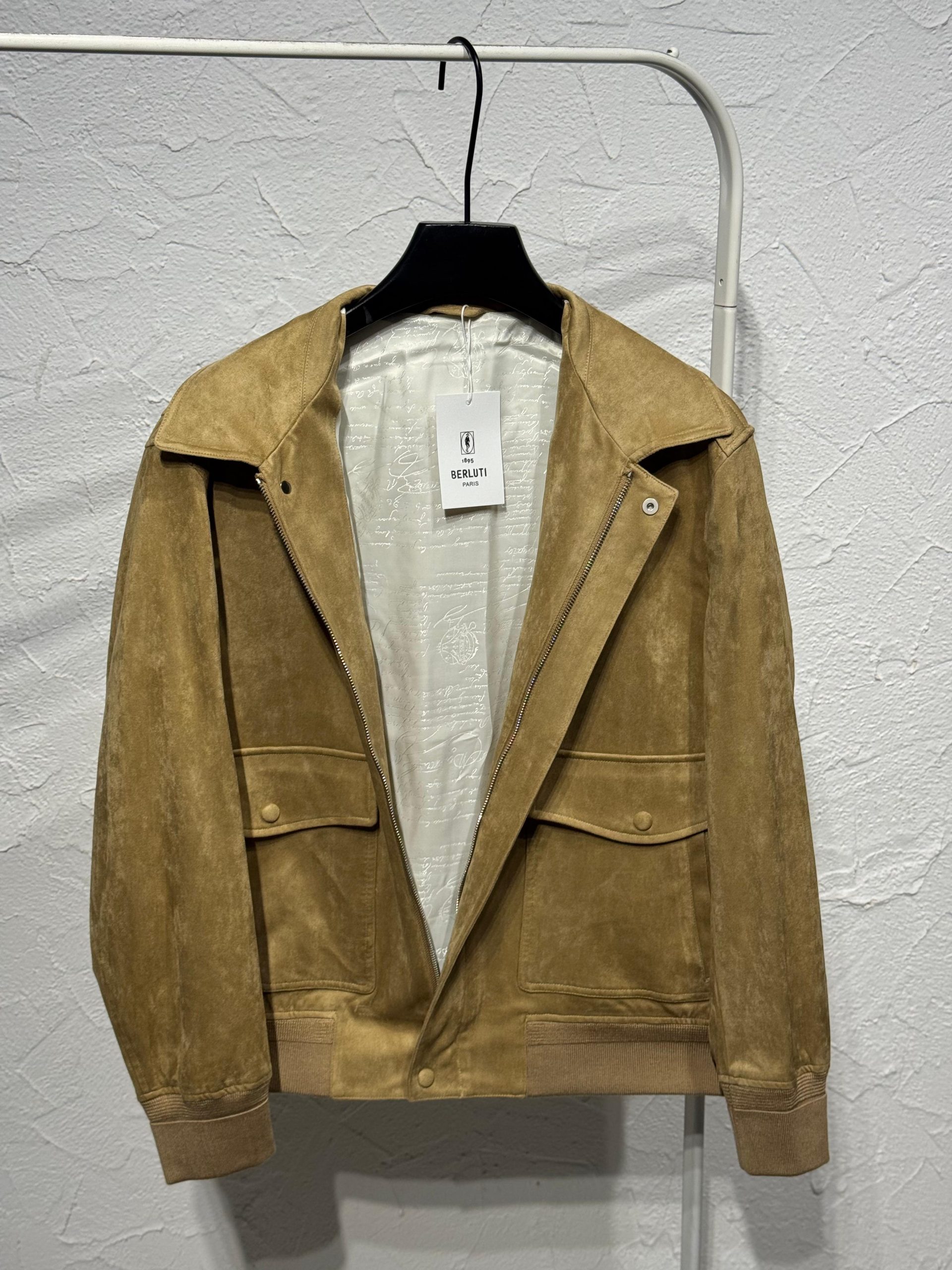 BERLUTI -SUEDE- JACKET-MEN