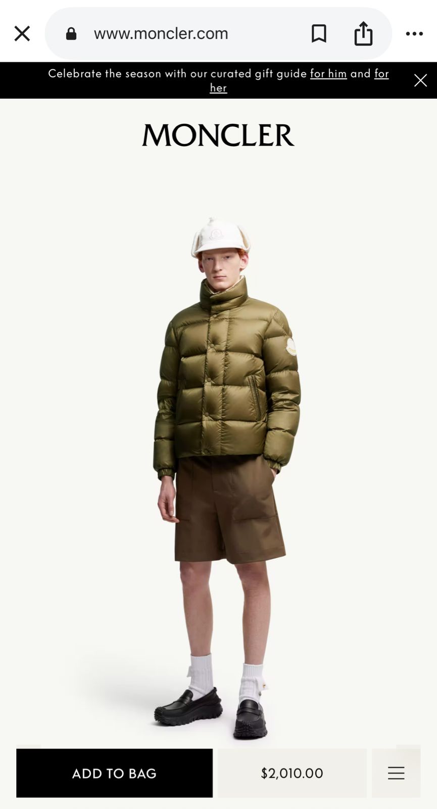 MONCLEAR -JACKET-MEN